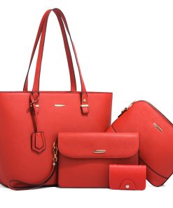 Famous Shoulder Handbag Crossbody Tote Bag Set for Women