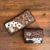 Classic Leather Handbags for Men & Leather Purse Wallet E,  27x21cm / 19x10cm