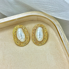New French Vintage Pearl Earrings