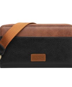 Men's Vintage Crossbody Message Bag, 25*18cm