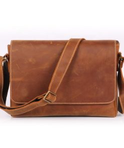Leather Shoulder Simple Crossbody Bags , 19*11cm