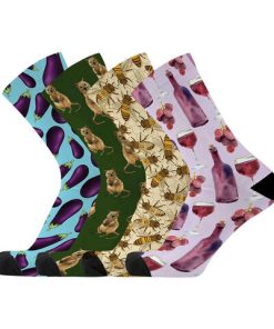 Fashion Crew Cotton Socks