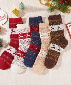 Warm Fashion Color Socks