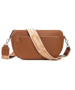 Elegant Shiny Shoudler Bag, 14.5*22.5*6.5cm