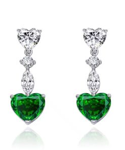 Heart Drop Earring