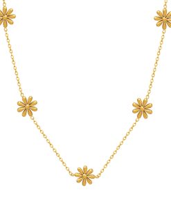 A Elegant Chic Flower Necklace