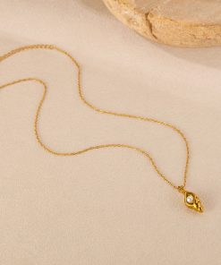 Dainty Pendant Neclace, 60cm