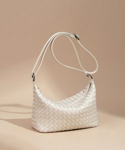 Leather Women's Shoulder Bag, 22*18cm