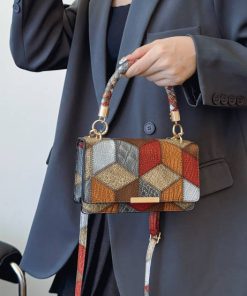 Vintage Crossbody Bag, 18*12cm