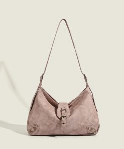 Stylish Handle Bag Shoulder Bag, 23x17x10cm