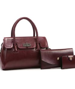 Ladies Crossbody Bag Wallet Doll Set, 21*11*5cm