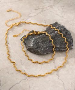Fashion Bracelet Necklace Set