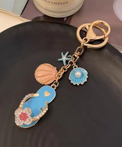 Gold Key Chain